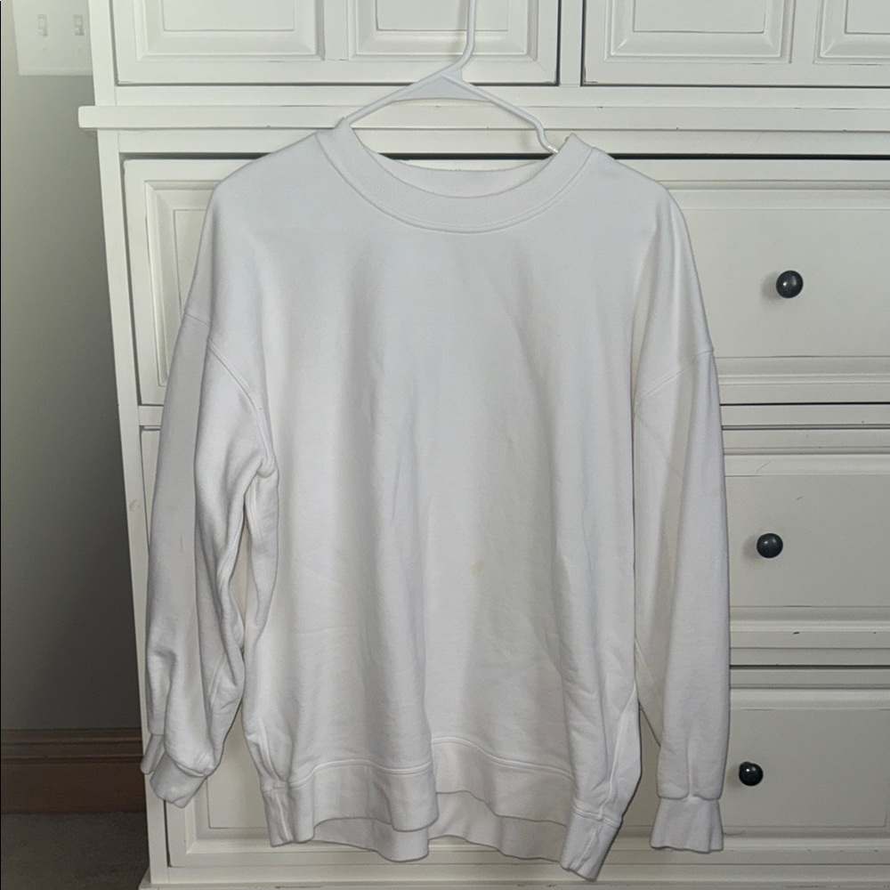 lululemon oversized crewneck size 8